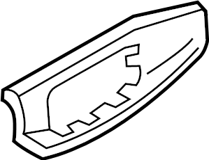 View 8W1853189RUT5 Trim. Molding. (Upper, Lower) Full-Sized Product Image