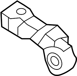 View 4M0959651 Air Bag Impact Sensor (Front) Full-Sized Product Image