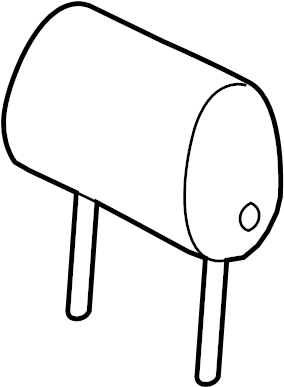 View 8K0881901BHHA8 Headrest Full-Sized Product Image