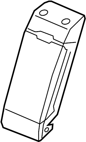 View 8W9885205BFMSH Armrest. Pad. (Lower) Full-Sized Product Image