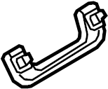 View 8W0857608CE3 Interior Grab Bar Full-Sized Product Image