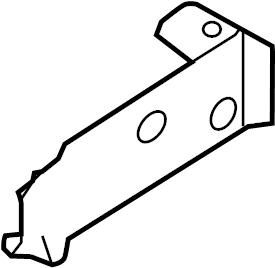 View 8T0809110 REINFORCED. Plate. Pillar. (Front, Lower) Full-Sized Product Image