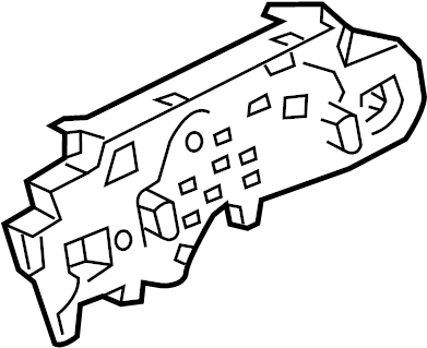View 8W1837811A SUPPORT Full-Sized Product Image
