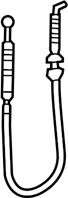 View 8W0837099A Door Latch Cable Full-Sized Product Image