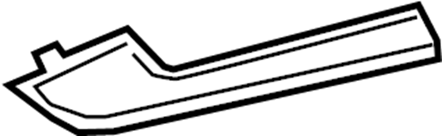 View 8W0867420SIX5 Door Trim Molding Full-Sized Product Image