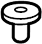 View 8K0201693D Bushing. Tank. Strap. Fuel.  Full-Sized Product Image