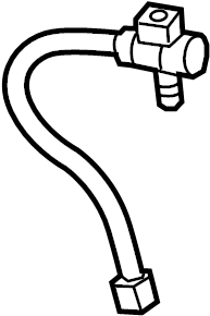 View 8W9955934 Liftgate Washer Hose (Rear) Full-Sized Product Image