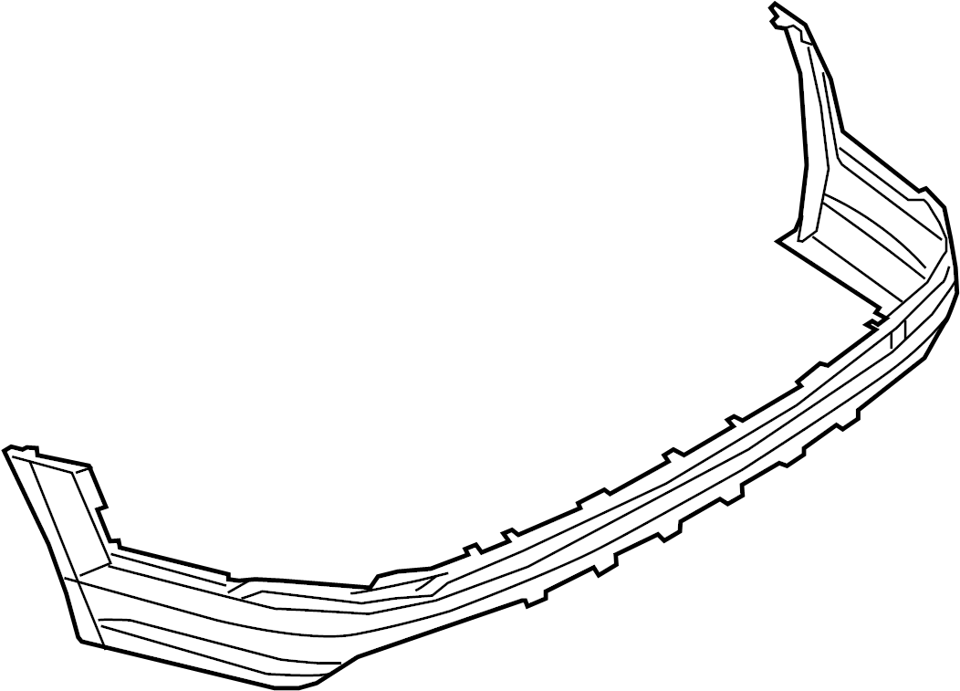 View 8W9807521DGRU Bumper Cover (Lower) Full-Sized Product Image