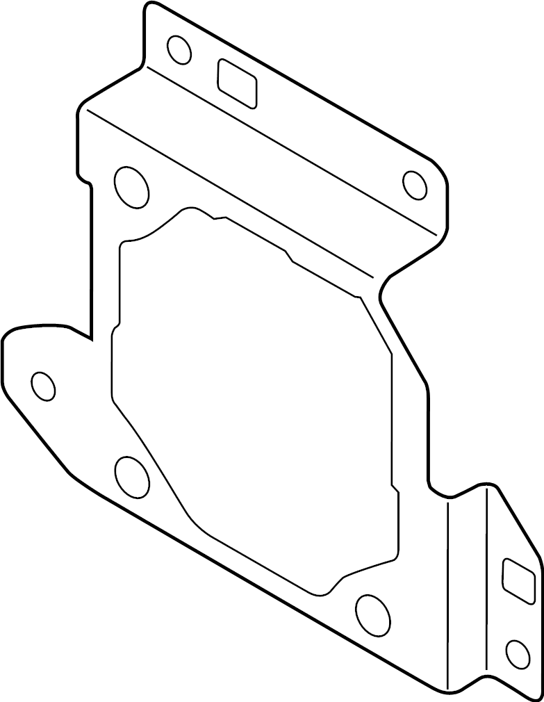 Audi RSQ8 Cruise Control Distance Sensor Bracket - 4M0907574B | Audi ...