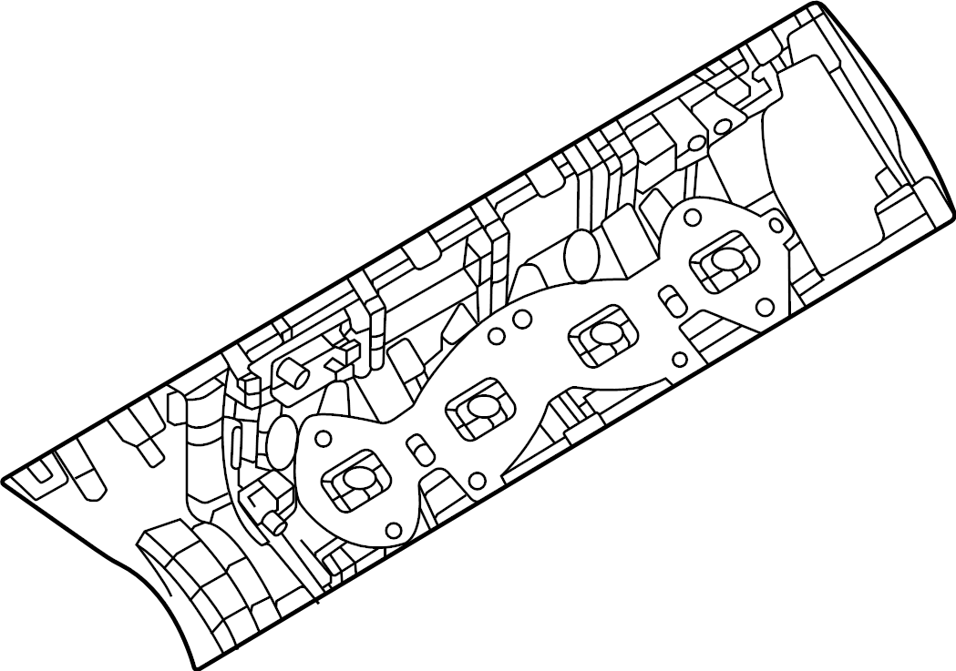 View 0P2103061AY Engine Cylinder Head Assembly.  Full-Sized Product Image