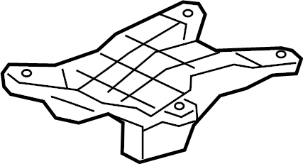 View 4M0399115P Transmission. Mount. Support. Bracket. Automatic.  Full-Sized Product Image