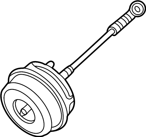 View 0P2145462 Turbocharger Wastegate Actuator Full-Sized Product Image