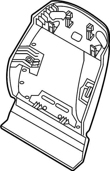 View 4M8881969QU7 Seat Back Panel (Rear) Full-Sized Product Image
