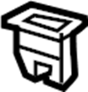 View 4M8886373 Seat Frame Grommet Full-Sized Product Image