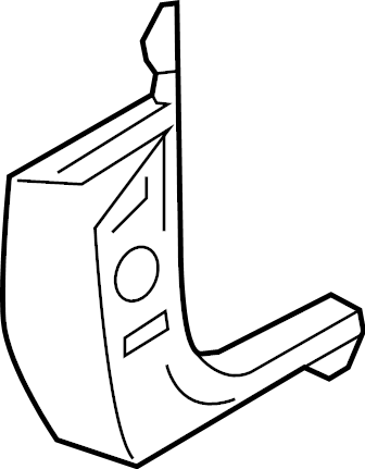 View 4M1867271C4PK Kick Panel Trim Full-Sized Product Image