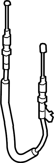 View 4M8837099 Door Latch Cable Full-Sized Product Image