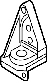 View 4K0805202A Support. Bracket. (Upper, Lower) Full-Sized Product Image
