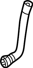 View 4K0122109AM Radiator Coolant Hose Full-Sized Product Image