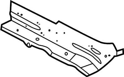 View 4K0803652B Frame Side Member (Front, Lower) Full-Sized Product Image