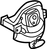 View 4M0199372HG Engine Mount Full-Sized Product Image