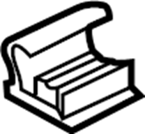 View 8S0881347A4PK Seat Track Cover Full-Sized Product Image