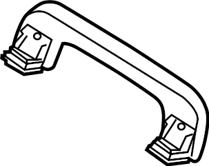 View 4N08576434PK Interior Grab Bar Full-Sized Product Image