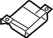 View 4K0907731A Control module bracket. Fuel Pump Driver Module Bracket.  Full-Sized Product Image