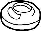 View 8D0199469A Engine Mount Cap Full-Sized Product Image