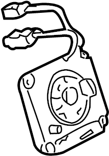 View 4D0951543D Air Bag Clockspring Full-Sized Product Image