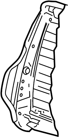 View 8D0881046M Seat Back Frame (Upper) Full-Sized Product Image