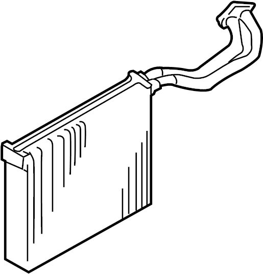 View 8E1820103 A/C Evaporator Core Full-Sized Product Image