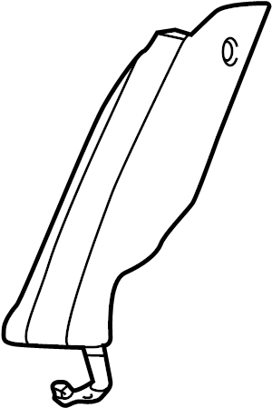 View 8E9885704R44Q Seat Back Bolster Assembly Full-Sized Product Image