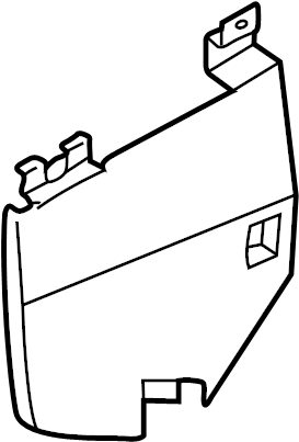 View 8E0839916 Door Access Cover Full-Sized Product Image