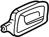 View 8E0839019C5QQ Interior Door Handle Full-Sized Product Image