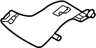 View 8E0868393A2XE Door Switch Trim Panel (Upper) Full-Sized Product Image