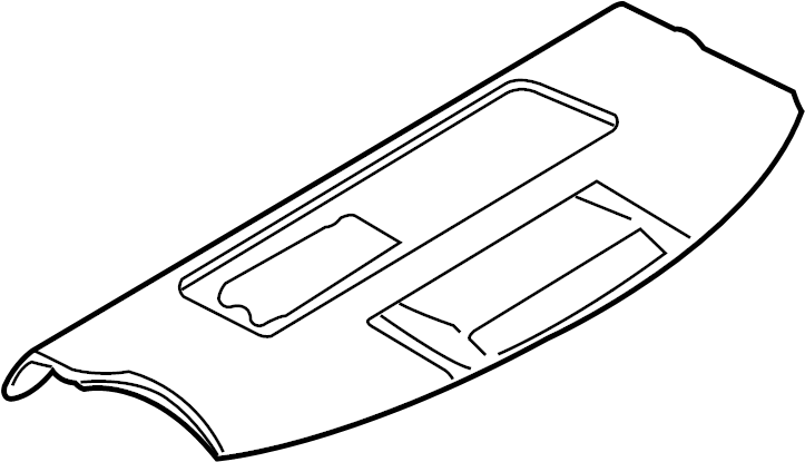 View 8E5863411AE2E5 Package Tray Trim (Front, Rear, Upper) Full-Sized Product Image