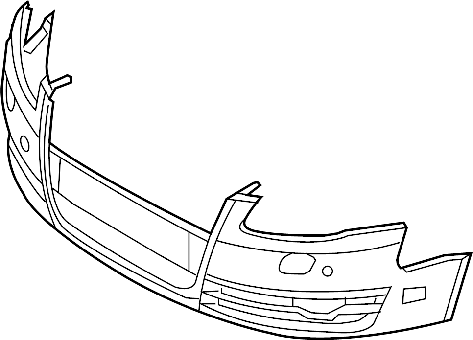 View 8E0807105MGRU Bumper Cover Full-Sized Product Image