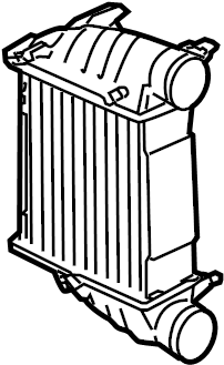 View 8E0145806M Intercooler Full-Sized Product Image
