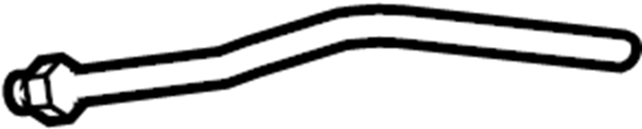 View 8E1260709E AC hose. AC line. Pipe. (Rear) Full-Sized Product Image