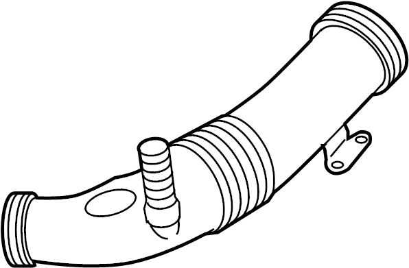 View 8E0133356D Engine Air Intake Hose Full-Sized Product Image