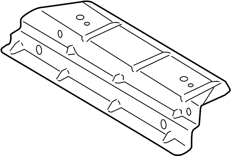View 06D129597B Turbocharger Mount Heat Shield Full-Sized Product Image