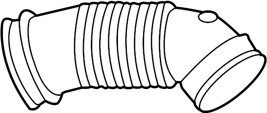 View 8E0129627R Engine Air Intake Hose Full-Sized Product Image