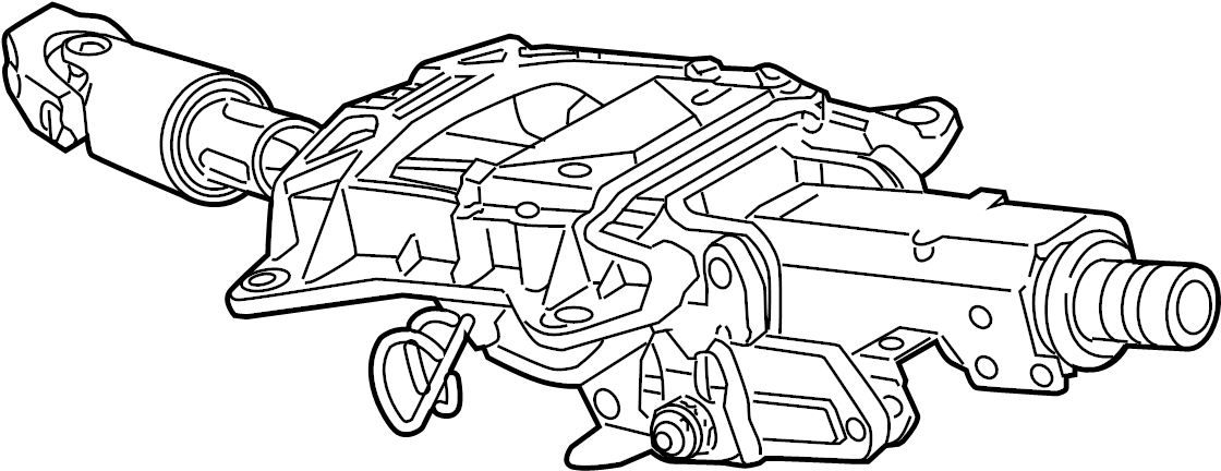 View 8E0419502L Steering Column Full-Sized Product Image