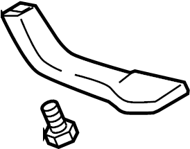 View 8E0419378A Steering Column Tilt Adjuster Full-Sized Product Image