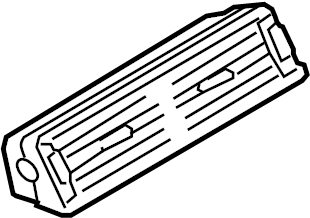 View 8E0820951H6PS Dashboard Air Vent Full-Sized Product Image