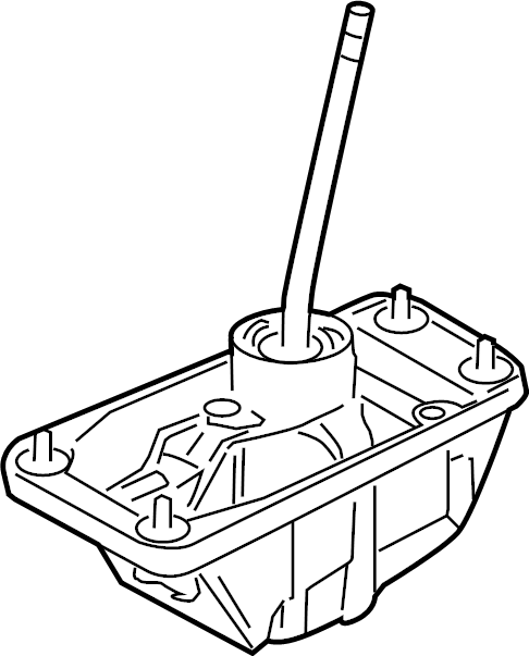 View 8E0711055P Manual Transmission Shift Lever. Shifter ASSEMBLY.  Full-Sized Product Image