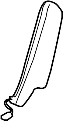View 8E0880442A Seat Air Bag (Rear) Full-Sized Product Image