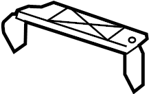 View 8E08825164PK Seat Storage Drawer Bracket Full-Sized Product Image