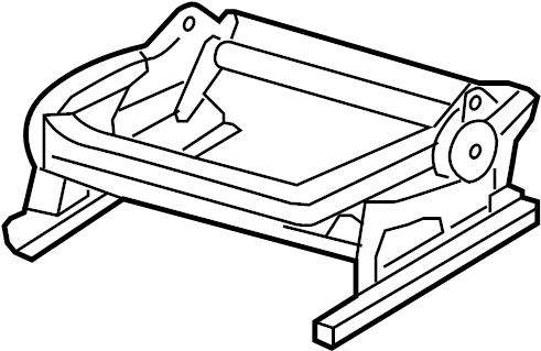 View 8E0881158F Seat Frame (Lower) Full-Sized Product Image
