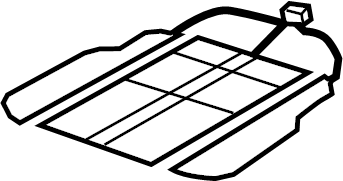 View 8E0963555T Seat Heater Pad Full-Sized Product Image